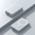 Wireless charging magnetic suction power bank