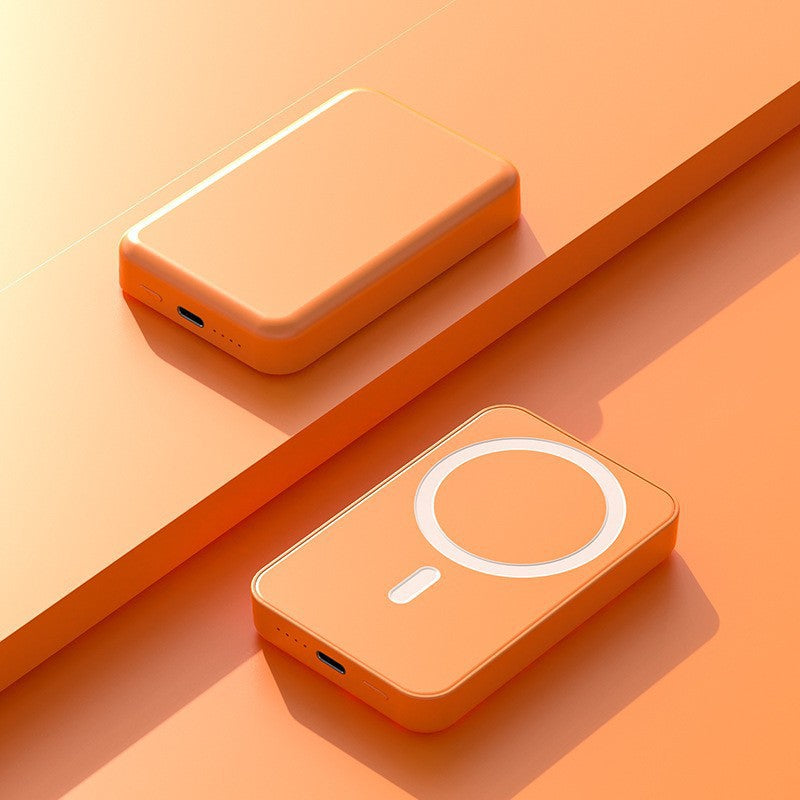 Wireless charging magnetic suction power bank