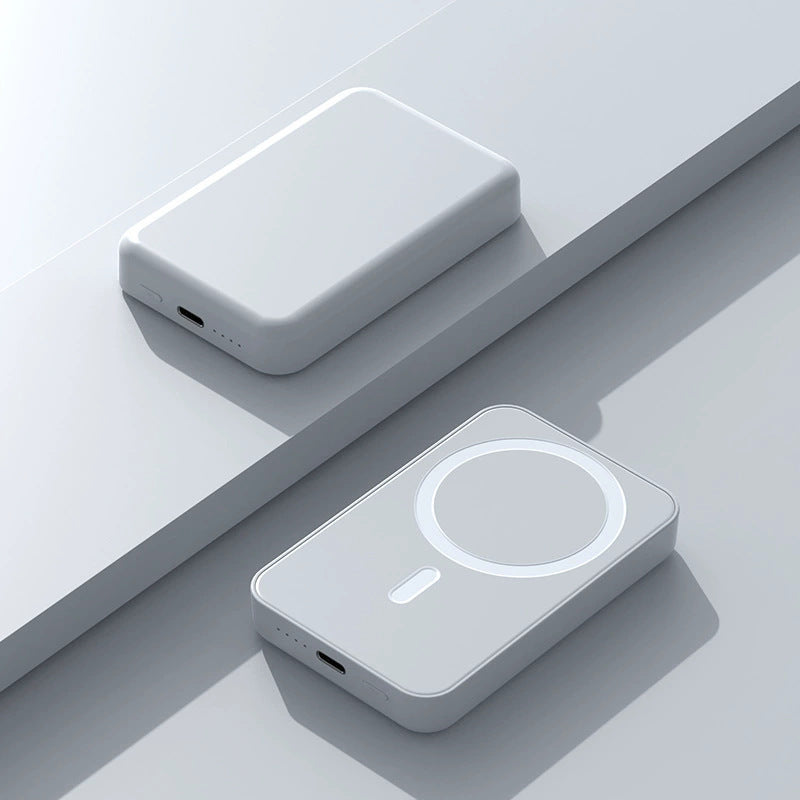 Wireless charging magnetic suction power bank